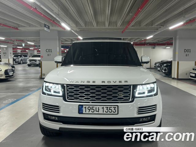Land Rover Range Rover из Кореи Encar