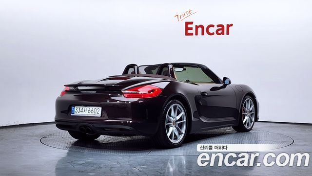 Porsche Boxster из Кореи Encar
