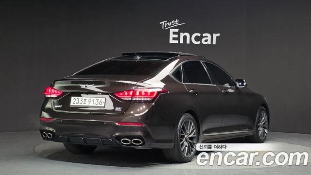 Genesis G80 из Кореи Encar