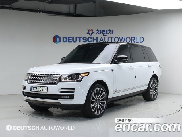 Land Rover Range Rover из Кореи Encar