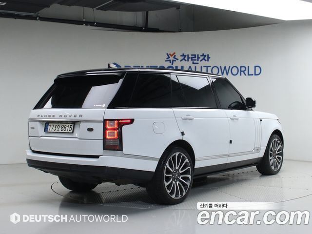 Land Rover Range Rover из Кореи Encar
