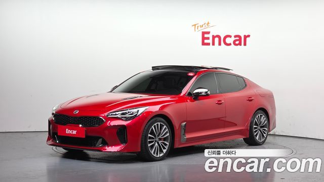 Kia Stinger из Кореи Encar