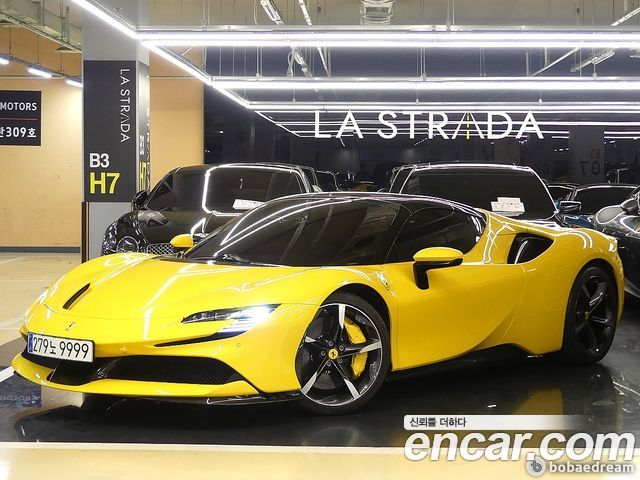 Ferrari SF90 из Кореи Encar