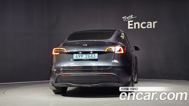 Tesla Model Y из Кореи Encar