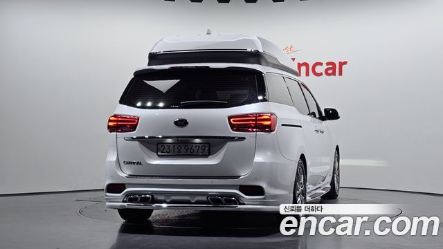 Kia Carnival Gasoline 9-seater Limousine(Special vehicle) — пробег 69 133 км — фото 4 из 5