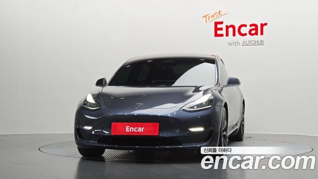Tesla Model 3 из Кореи Encar