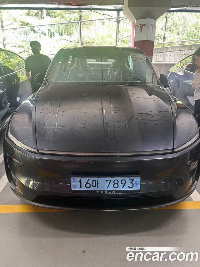 Tesla Model Y из Кореи Encar