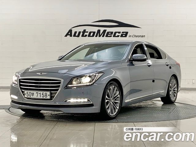 Hyundai Genesis из Кореи Encar