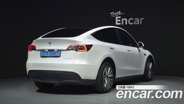 Tesla Model Y из Кореи Encar