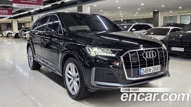 Audi Q7 45 TDI Quattro Premium — пробег 52 774 км — фото 4 из 5