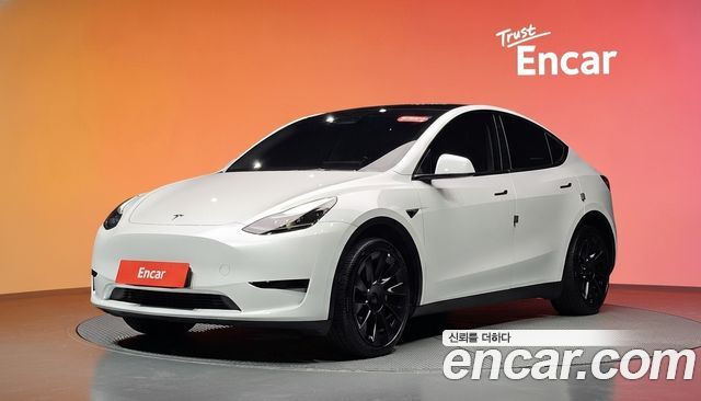 Tesla Model Y из Кореи Encar