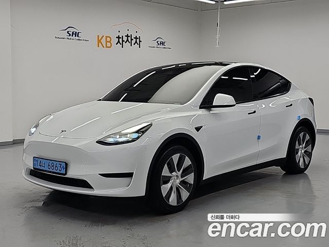 Tesla Model Y из Кореи Encar