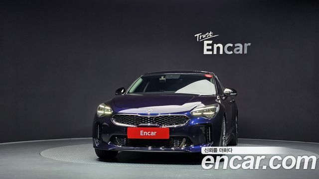 Kia Stinger из Кореи Encar