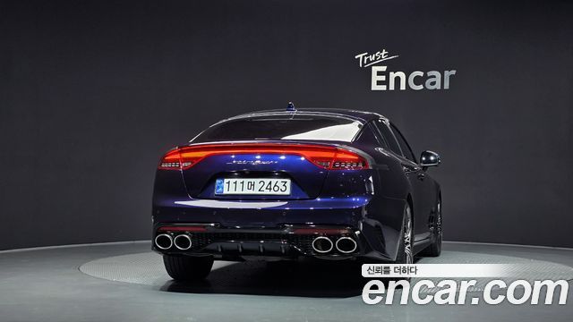 Kia Stinger из Кореи Encar