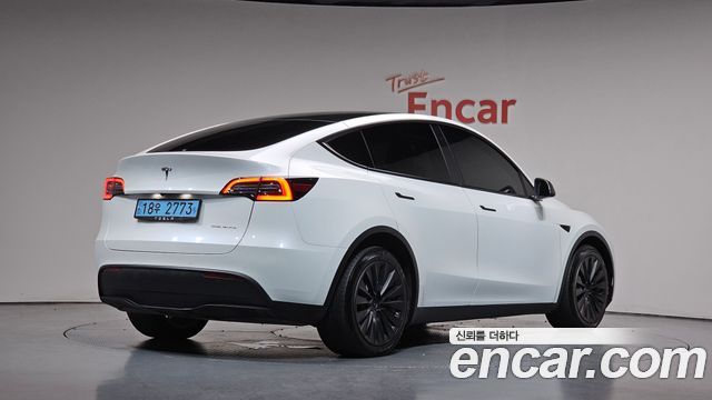 Tesla Model Y из Кореи Encar