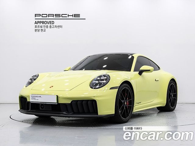 Porsche 911 Carrera 4 GTS — пробег 7 550 км — фото 1 из 5