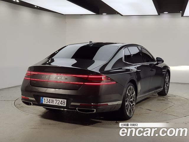 Genesis G90 Gasoline 3.5 Turbo e-S/C AWD — пробег 36 637 км — фото 2 из 5