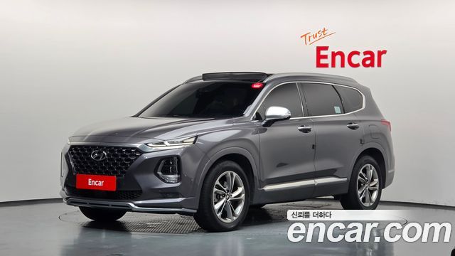 Hyundai Santafe Diesel 2.2 4WD Inspiration — пробег 124 105 км — фото 1 из 5