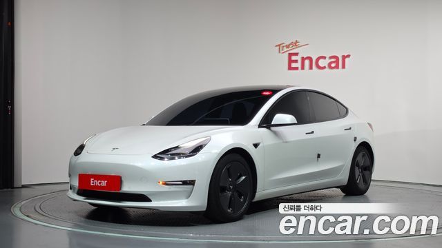 Tesla Model 3 из Кореи Encar