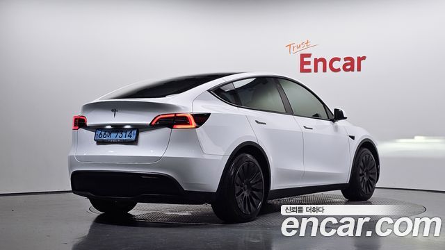 Tesla Model Y из Кореи Encar