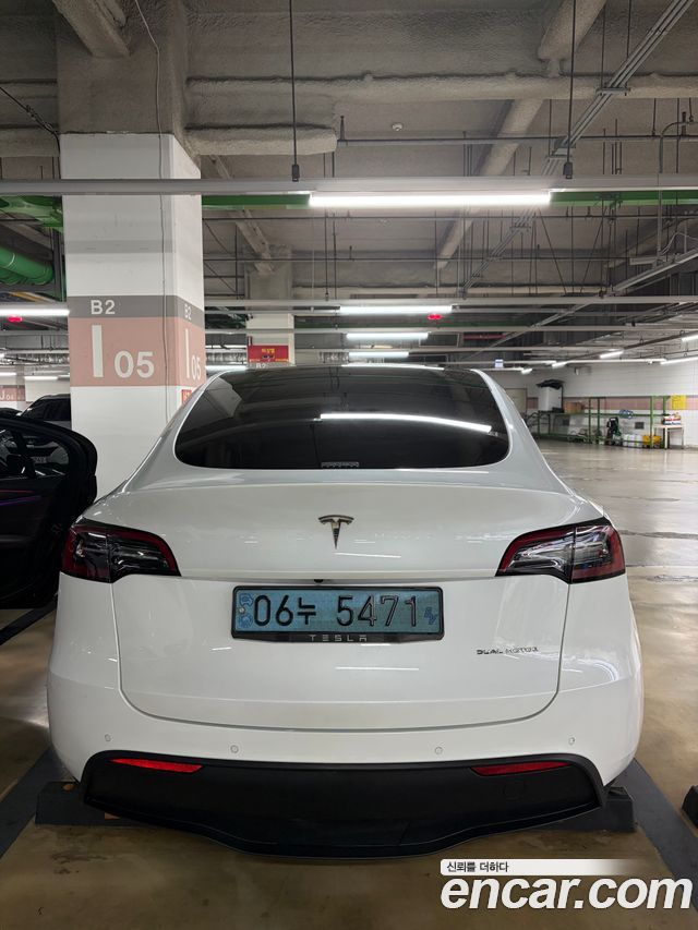 Tesla Model Y из Кореи Encar