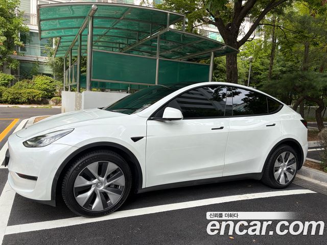 Tesla Model Y из Кореи Encar