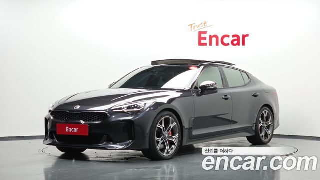 Kia Stinger из Кореи Encar