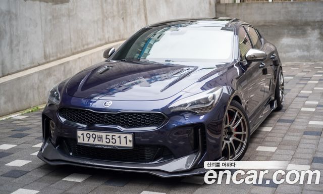Kia Stinger из Кореи Encar