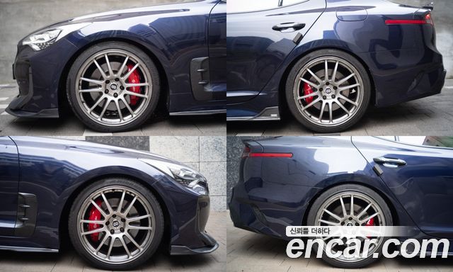 Kia Stinger из Кореи Encar