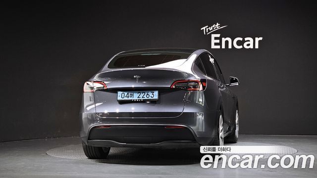 Tesla Model Y из Кореи Encar