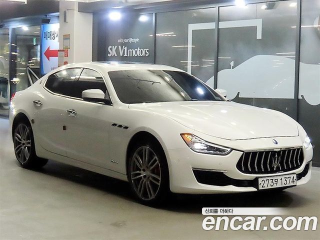 Maserati Ghibli из Кореи Encar