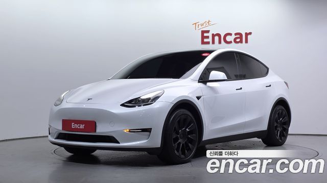 Tesla Model Y из Кореи Encar