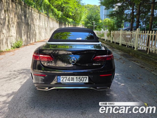 Mercedes-Benz E-Class E450 4MATIC Cabriolet — пробег 73 300 км — фото 4 из 5