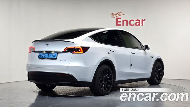 Tesla Model Y из Кореи Encar