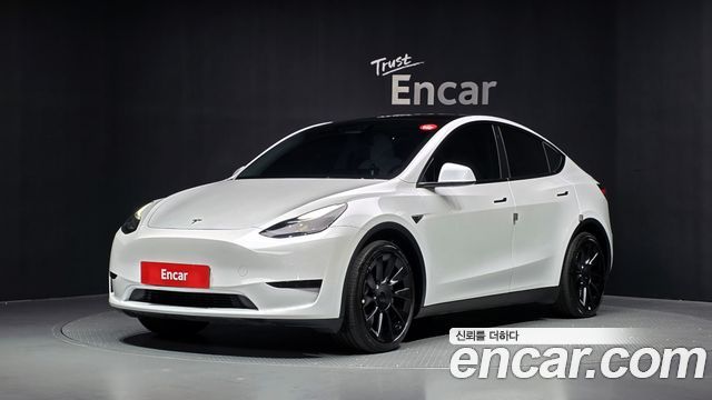 Tesla Model Y из Кореи Encar