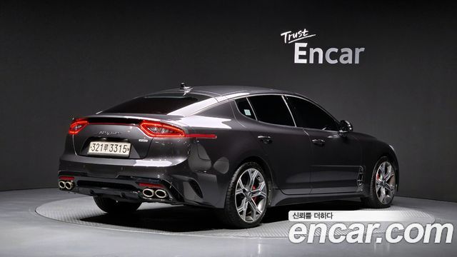 Kia Stinger из Кореи Encar
