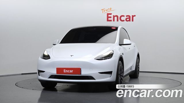 Tesla Model Y из Кореи Encar