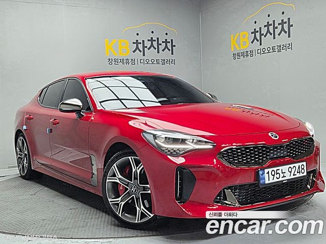 Kia Stinger из Кореи Encar