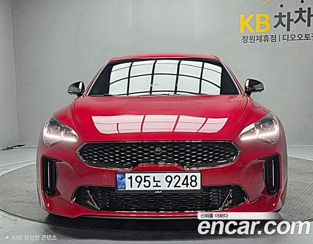 Kia Stinger из Кореи Encar
