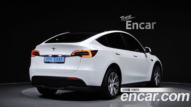 Tesla Model Y из Кореи Encar