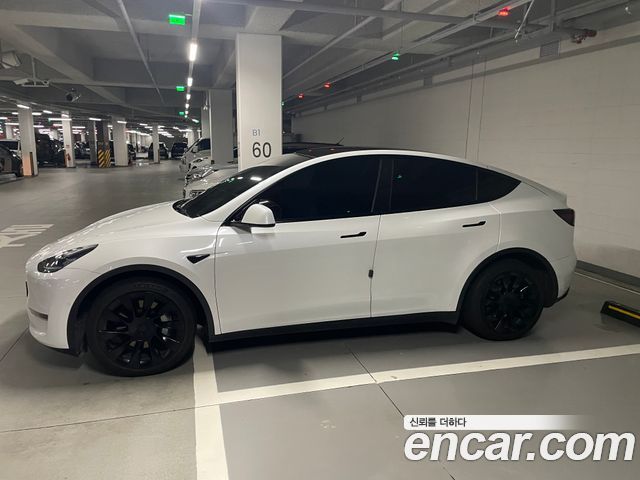 Tesla Model Y из Кореи Encar