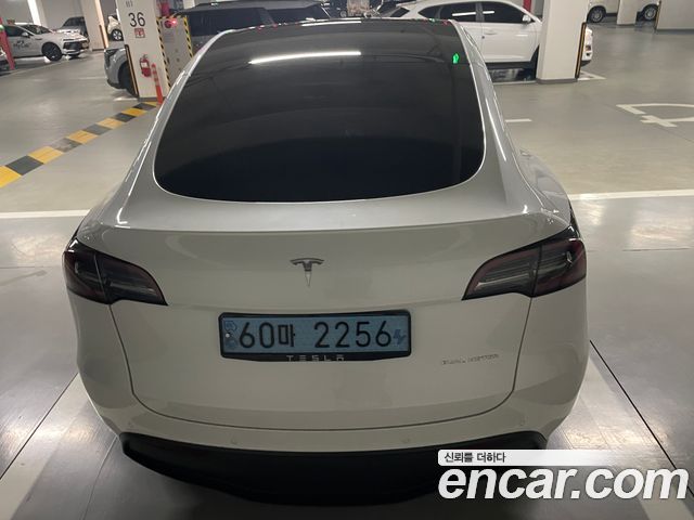 Tesla Model Y из Кореи Encar