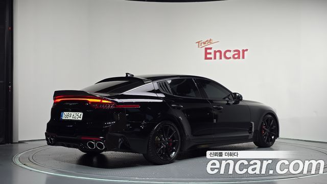 Kia Stinger из Кореи Encar