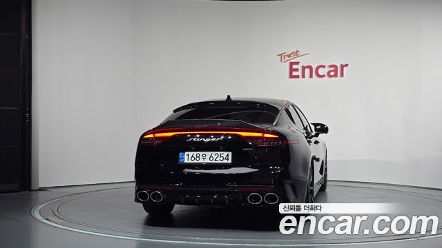 Kia Stinger из Кореи Encar