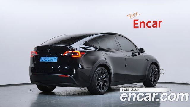 Tesla Model Y из Кореи Encar
