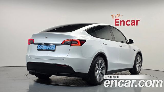 Tesla Model Y из Кореи Encar