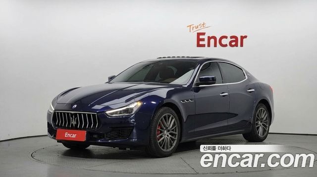 Maserati Ghibli из Кореи Encar