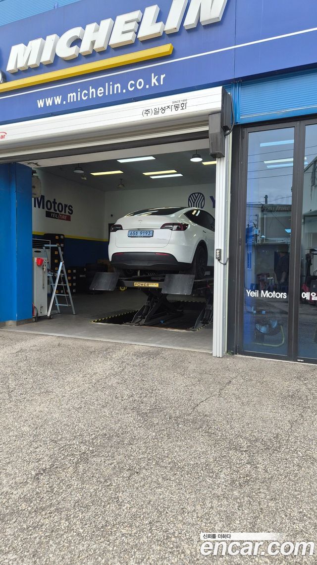 Tesla Model Y из Кореи Encar