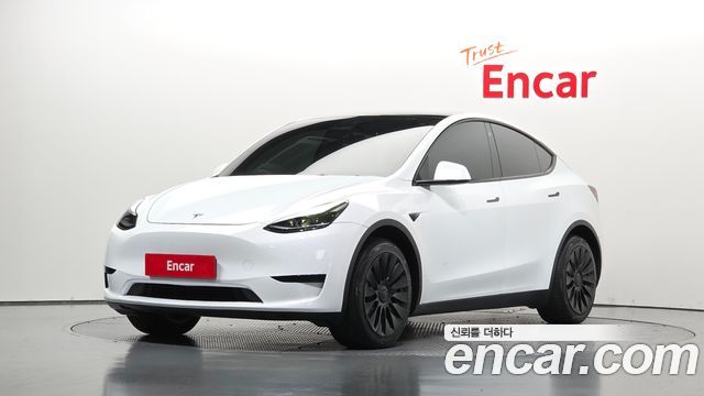 Tesla Model Y из Кореи Encar