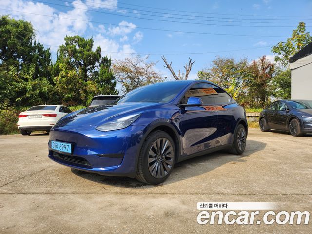 Tesla Model Y из Кореи Encar